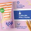 SmartLifeco Eco-Friendly Dental Floss Picks (200ct) – Flossers Made With Straw Wheat Blend, Strong Anti-Shred Thread For Tight Gaps, Tooth Pick Stick For Adults, Soft on Gum & Teeth, Vegan, Unflavored(1 Count (Pack of 300))