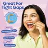 SmartLifeco Eco-Friendly Dental Floss Picks (200ct) – Flossers Made With Straw Wheat Blend, Strong Anti-Shred Thread For Tight Gaps, Tooth Pick Stick For Adults, Soft on Gum & Teeth, Vegan, Unflavored(1 Count (Pack of 200))