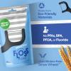 SmartLifeco Eco-Friendly Dental Floss Picks (200ct) – Flossers Made with Straw Wheat Blend, Natural Teeth Whitening, Tooth Pick Stick for Adults, Soft on Gums, Activated Bamboo Charcoal Floss Thread(1 Count (Pack of 100))