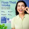 SmartLifeco Eco-Friendly Dual-Thread Dental Floss Picks (200ct) – Flossers Made with Straw Wheat Blend, Superior Anti-Shred for Tight Gaps, Tooth Pick Stick for Adults, Soft on Gum & Teeth, Mint(Mint)