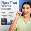 SmartLifeco Eco-Friendly Dual-Thread Dental Floss Picks (200ct) – Flossers Made with Straw Wheat Blend, Superior Anti-Shred for Tight Gaps, Tooth Pick Stick for Adults, Soft on Gum & Teeth, Mint(Charcoal)
