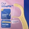 SmartLifeco Flossers for Braces – Eco-Friendly Orthodontic Floss Picks for Adults & Kids | Straw Wheat Blend | Superior Anti-Shred Thread | Ortho Interdental Toothpick End | WirePik – Mint – 160 Pack(Unflavored)