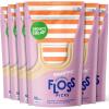 SmartLifeco Eco-Friendly Dental Floss Picks (200ct) – Flossers Made With Straw Wheat Blend, Strong Anti-Shred Thread For Tight Gaps, Tooth Pick Stick For Adults, Soft on Gum & Teeth, Vegan, Unflavored(1 Count (Pack of 300))