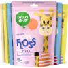 SmartLifeco Eco-Friendly Kids Flossers (200ct) – Dental Floss Picks for Children Made with Straw Wheat, Fluoride & PFA Free, Toothpick Flossing Sticks for Toddler Teeth, No Shred Thread, Unflavored(1 Count (Pack of 300))