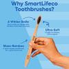 Bamboo Charcoal Toothbrushes (4 Pack) with Travel Case & Stand – Extra Soft Bristles for Adults & Kids Teeth | Zero Waste Travel Toothbrush Kit | Natural Eco-Friendly Wooden Brush Holder Cover(1 Count (Pack of 6))