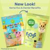 SmartLifeco Eco-Friendly Kids Flossers (100ct) – The Original Straw Wheat Dental Floss Picks for Children, Fluoride & PFA Free, Toothpick Flossing Sticks for Toddlers Teeth, No Shred Thread, Mint(1 Count (Pack of 200))