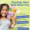 SmartLifeco Eco-Friendly Kids Flossers (100ct) – The Original Straw Wheat Dental Floss Picks for Children, Fluoride & PFA Free, Toothpick Flossing Sticks for Toddlers Teeth, No Shred Thread, Mint(1 Count (Pack of 200))