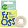 Vegan Bamboo Silk Floss – Pure Plastic Free Woven Dental Floss Thread | Zero Waste Eco-Friendly Oral Care | Natural PFA Free String for Adults & Kids Tight Teeth | Soft Easy Glide – Mint 55yds(Cool Mint)